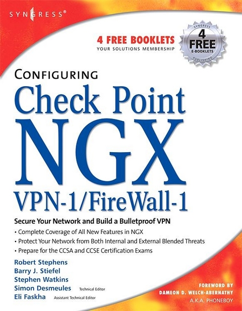 Configuring Check Point NGX VPN-1/Firewall-1 -  Simon Desmeules,  Barry J Stiefel