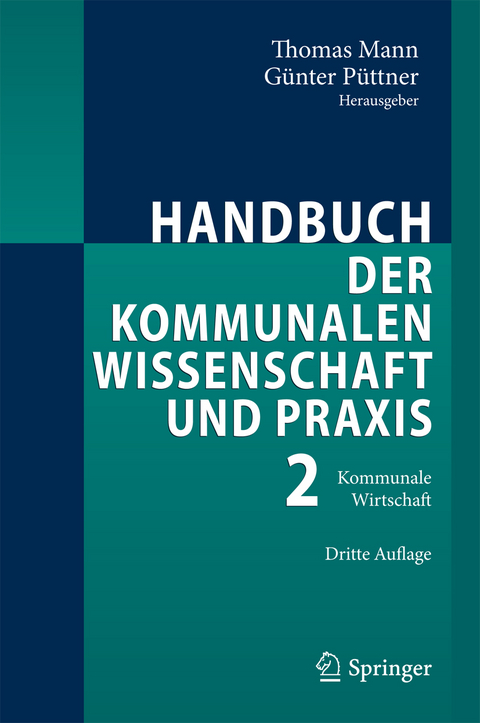 Handbuch der kommunalen Wissenschaft und Praxis - 