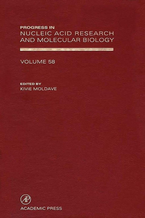 Progress in Nucleic Acid Research and Molecular Biology - 