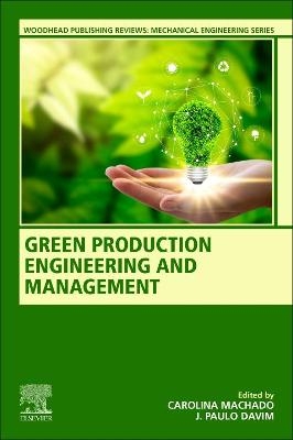 Green Production Engineering and Management - 