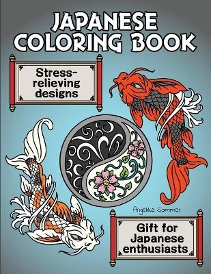 Japanese Coloring Book - Angelika Sommer