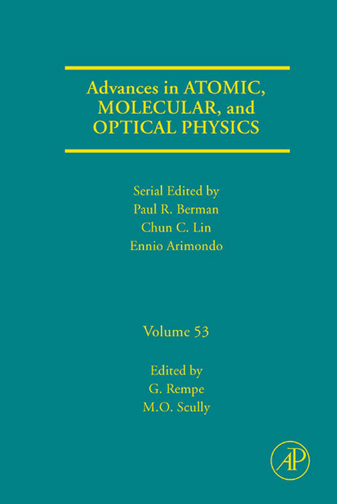 Advances in Atomic, Molecular, and Optical Physics - 