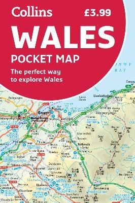 Wales Pocket Map -  Collins Maps