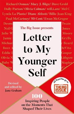 Letter To My Younger Self - Jane Graham, The Big Issue