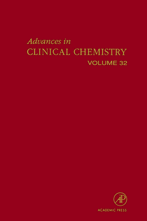 Advances in Clinical Chemistry -  Herbert E. Spiegel