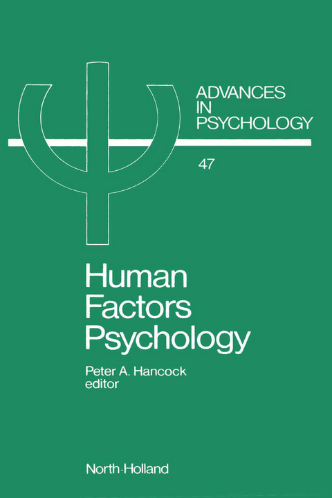 Human Factors Psychology - 