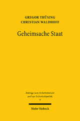 Geheimsache Staat - Gregor Thüsing, Christian Waldhoff