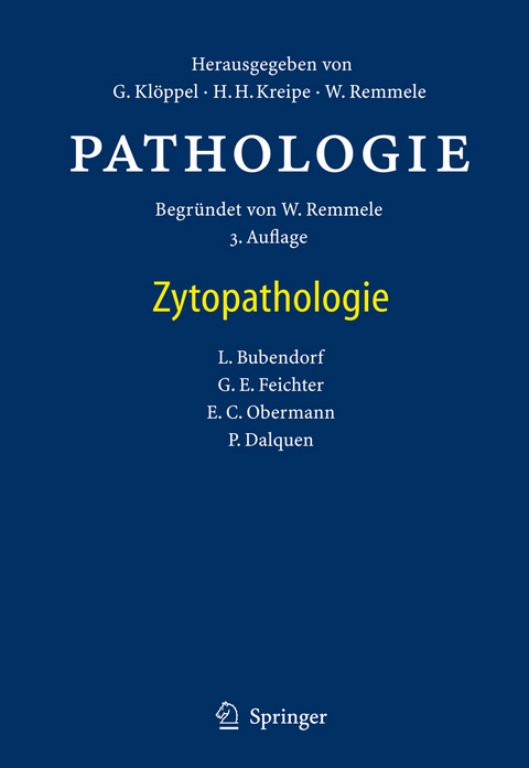 Pathologie - Lukas Bubendorf, Georg E. Feichter, Ellen C. Obermann, Peter Dalquen