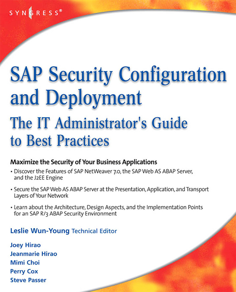 SAP Security Configuration and Deployment -  Joey Hirao