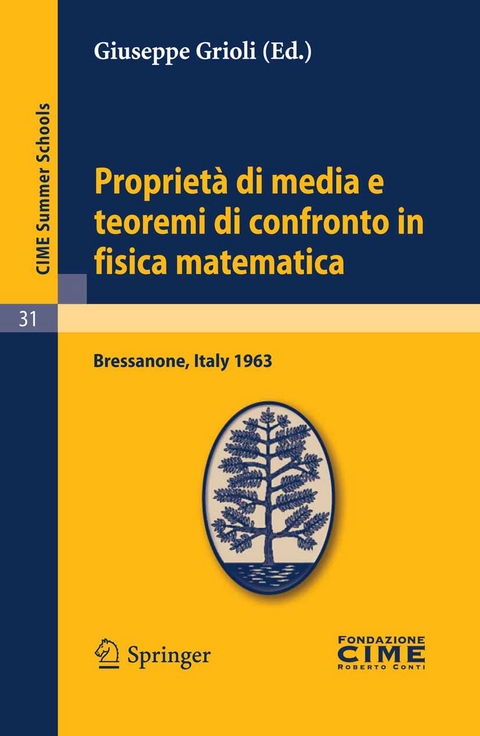 Proprietà di media e teoremi di confronto in fisica matematica - 