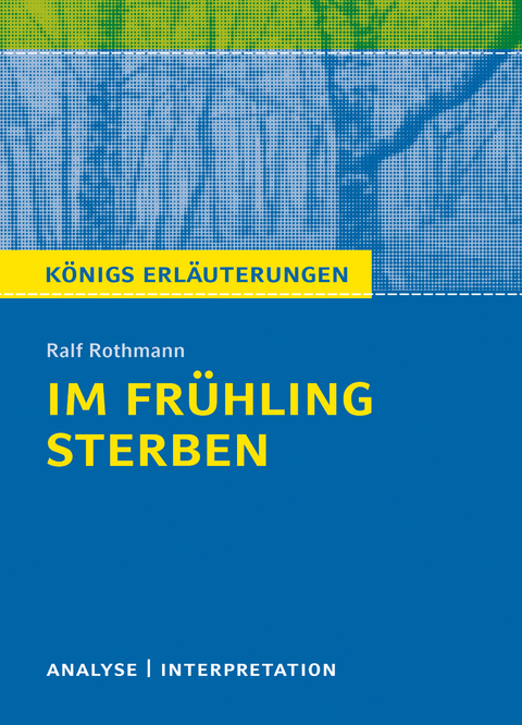 Im Frühling sterben von Ralf Rothmann - Ralf Rothmann