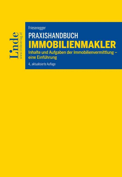 Praxishandbuch Immobilienmakler - Christian Friesenegger