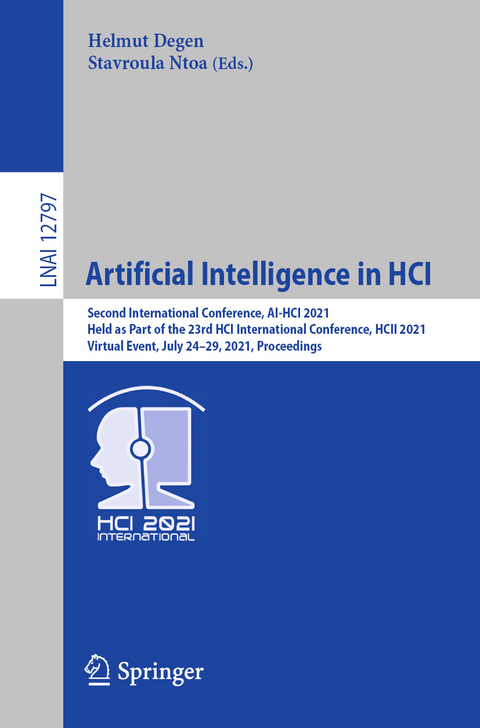 Artificial Intelligence in HCI - 