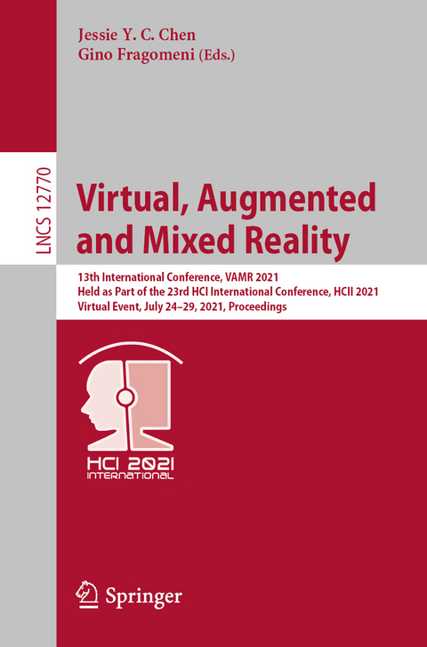 Virtual, Augmented and Mixed Reality - 