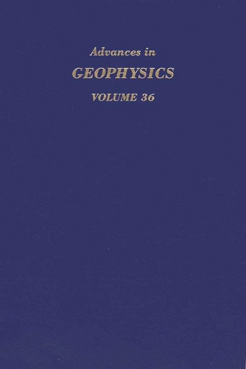 Advances in Geophysics