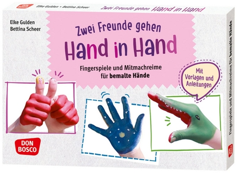 Zwei Freunde gehen Hand in Hand - Elke Gulden, Bettina Scheer