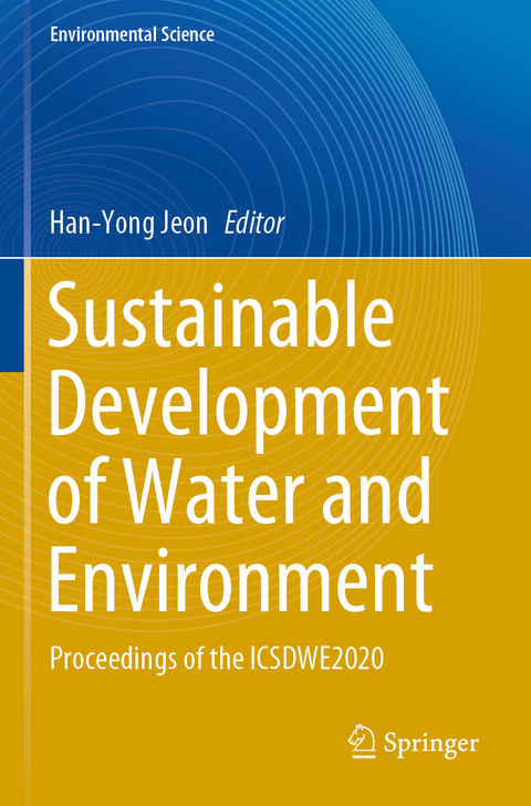 Sustainable Development of Water and Environment - 