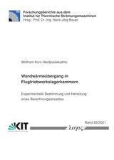 Wandwärmeübergang in Flugtriebwerkslagerkammern - Wolfram Kurz-Hardjosoekatmo