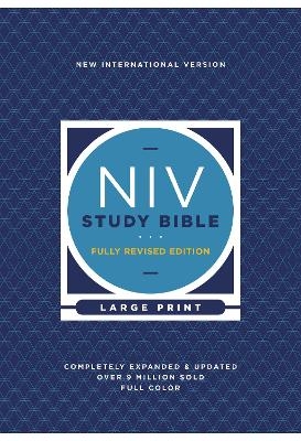 NIV Study Bible, Fully Revised Edition (Study Deeply. Believe Wholeheartedly.), Large Print, Hardcover, Red Letter, Comfort Print