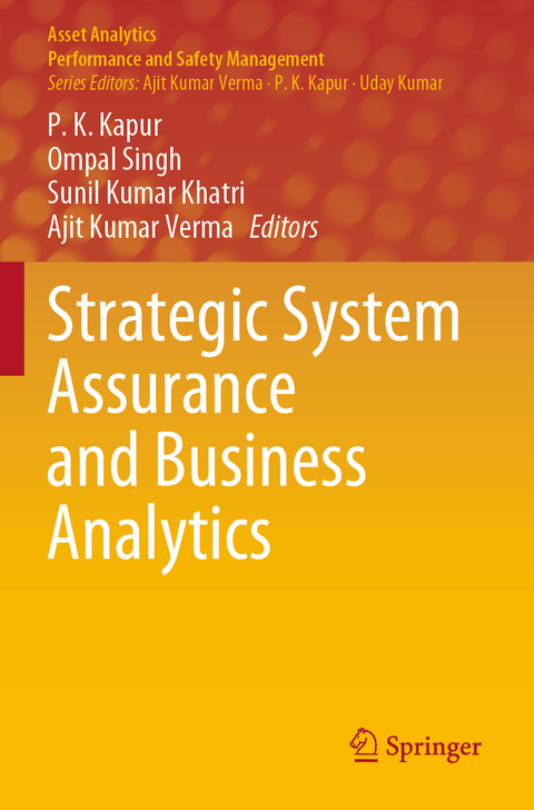 Strategic System Assurance and Business Analytics - 