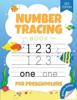 Number Tracing Book for Preschoolers - Funny C Print