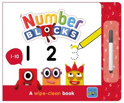 Numberblocks 1-10: A Wipe-Clean Book -  Numberblocks