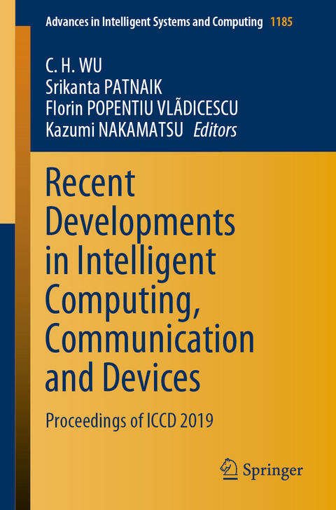 Recent Developments in Intelligent Computing, Communication and Devices - 