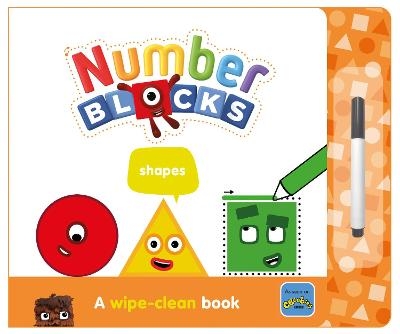 Numberblocks Shapes: A Wipe-Clean Book -  Numberblocks,  Sweet Cherry Publishing