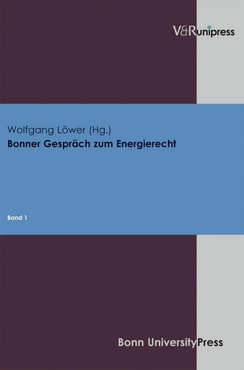 Bonner Gespräch zum Energierecht - 