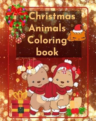 Christmas Animals Coloring Book - Raz McOvoo