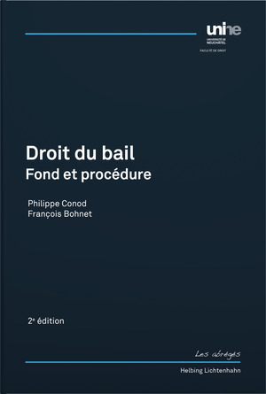 Droit du bail - Philippe Conod, François Bohnet