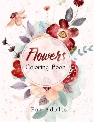 Flowers Coloring Book - Lenard Vinci Press