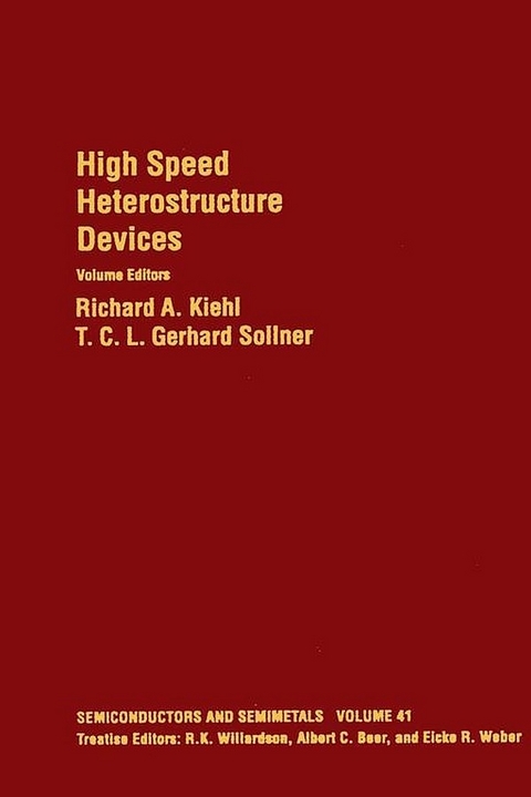 High Speed Heterostructure Devices - 