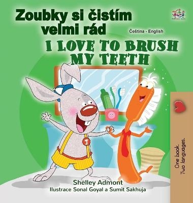 I Love to Brush My Teeth (Czech English Bilingual Book for Kids) - Shelley Admont, KidKiddos Books