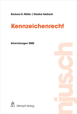 Kennzeichenrecht - Barbara Müller