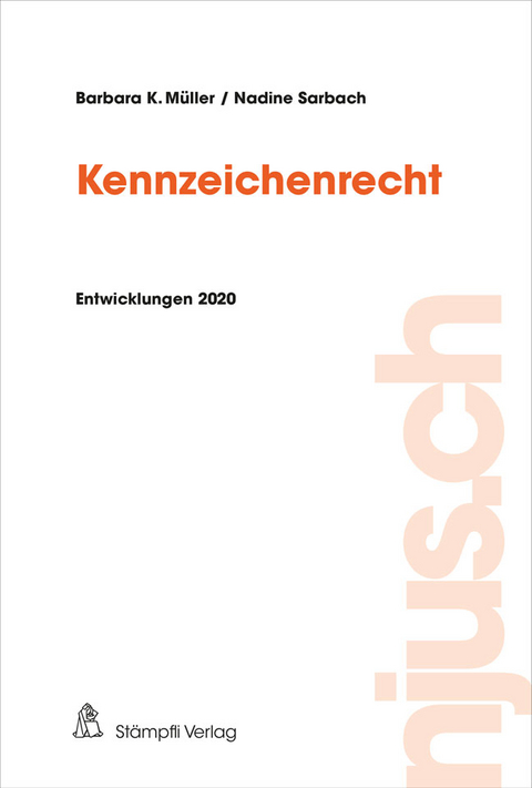 Kennzeichenrecht - Barbara Müller