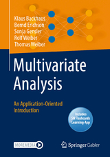 Multivariate Analysis - Klaus Backhaus, Bernd Erichson, Sonja Gensler, Rolf Weiber, Thomas Weiber