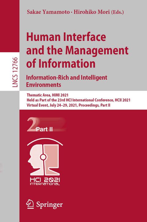 Human Interface and the Management of Information. Information-Rich and Intelligent Environments - 