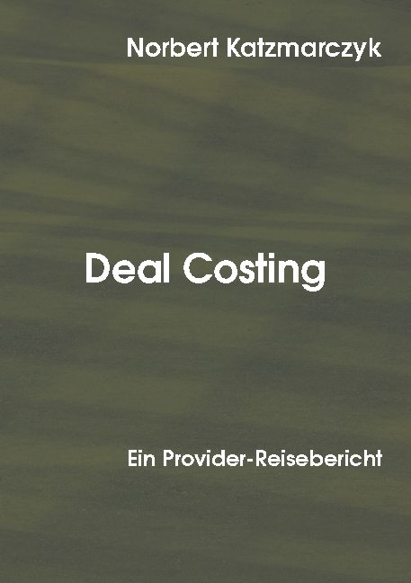 Deal Costing - Norbert Katzmarczyk