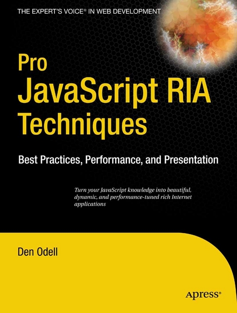 Pro JavaScript RIA Techniques - Dennis Odell