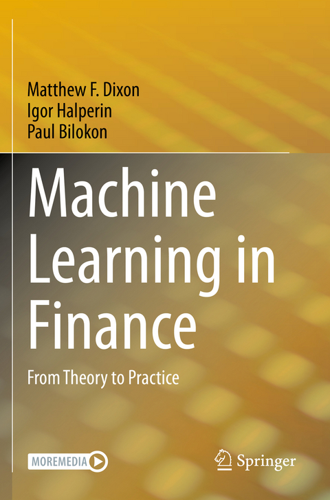 Machine Learning in Finance - Matthew F. Dixon, Igor Halperin, Paul Bilokon