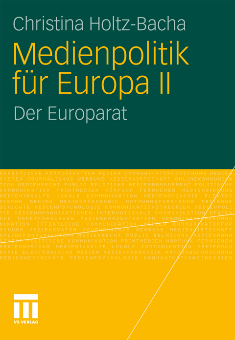 Medienpolitik für Europa II - Christina Holtz-Bacha