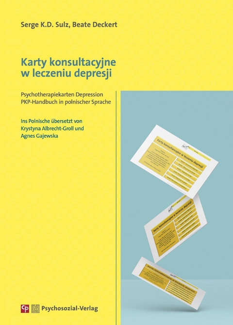 Psychotherapiekarten Depression - Serge K.D. Sulz, Beate Deckert