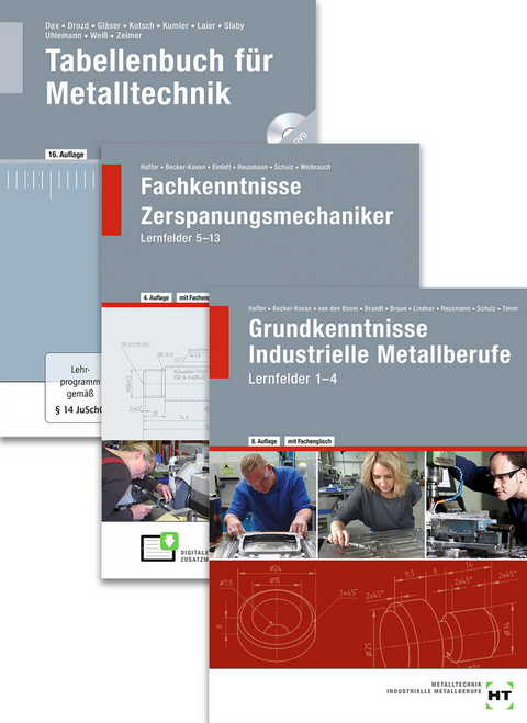 Paketangebot Der Zerspanungsmechaniker - Angelika Becker-Kavan, Gregor van den Boom, Finn Brandt, Christof Braun, Wilhelm Dax, Nikolaus Drozd, Manfred Einloft, Wolf-Dieter Gläser, Reiner Haffer, Bernd Kumler, Günter Kotsch, Heribert Laier, Volker Lindner, Elisabeth Schulz, Johann Slaby, Jochen Timm, Andreas Uhlemann, Bruno Weihrauch, Albert Weiß, Klaus Zeimer