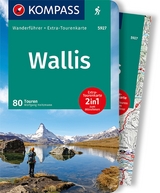 KOMPASS Wanderführer Wallis, Oberwallis, 80 Touren - Heitzmann, Wolfgang