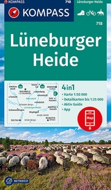 KOMPASS Wanderkarte 718 Lüneburger Heide 1:50.000