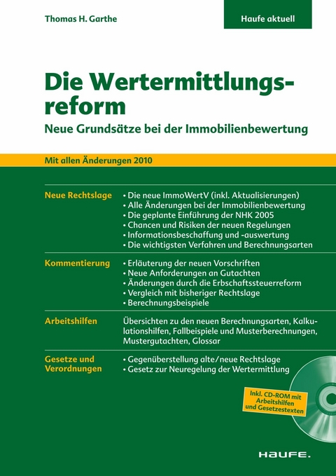 Die Wertermittlungsreform -  Thomas H. Garthe