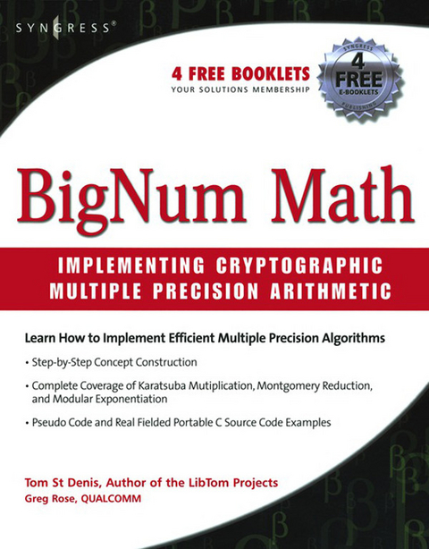 BigNum Math -  Tom St Denis