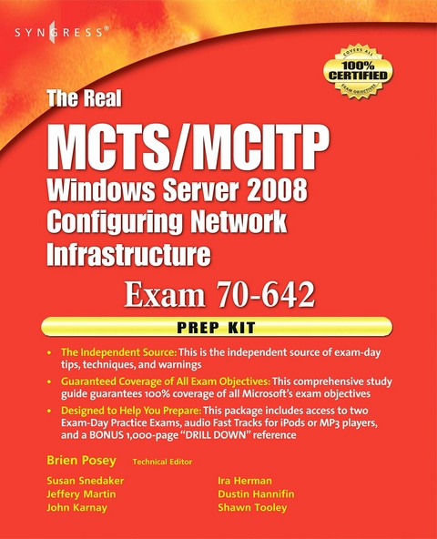 Real MCTS/MCITP Exam 70-642 Prep Kit -  Brien Posey