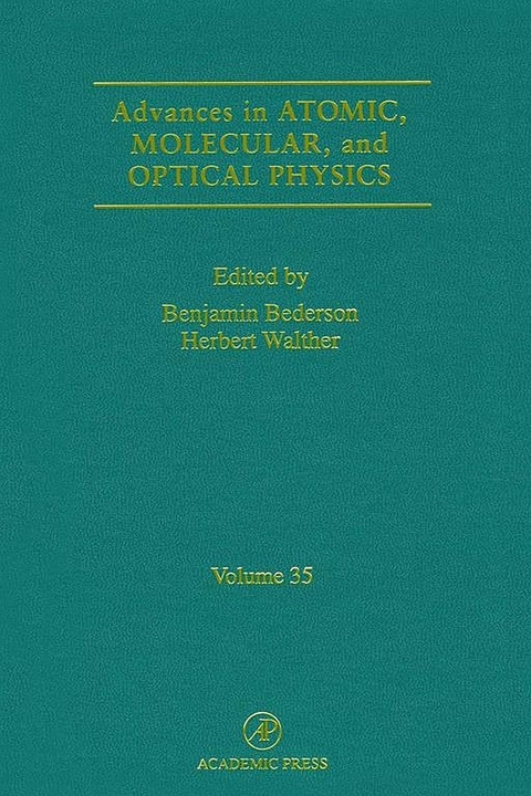 Advances in Atomic, Molecular, and Optical Physics -  Benjamin Bederson,  Herbert Walther